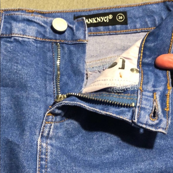 Blank NYC Friendly Skies A-Line Denim Mini Skirt - Picture 5 of 16